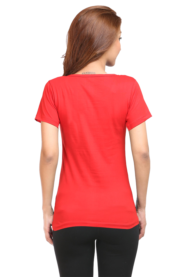 Spider-Man (Female Round Neck Half Sleeve Classic)