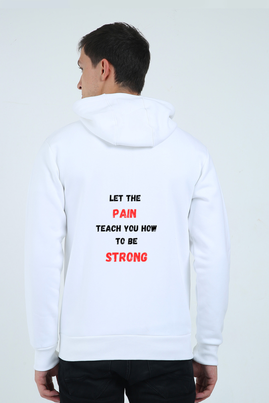 Let the Pain (Unisex Fleece Heavyweight Zip Hoodie)