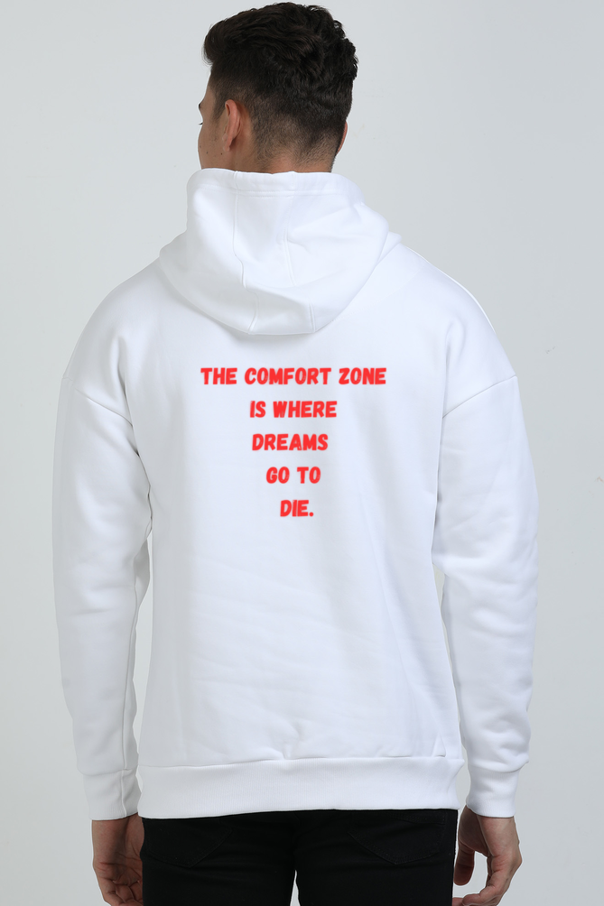 Comfort zone (Unisex Oversized Hooded Sweatshirt)