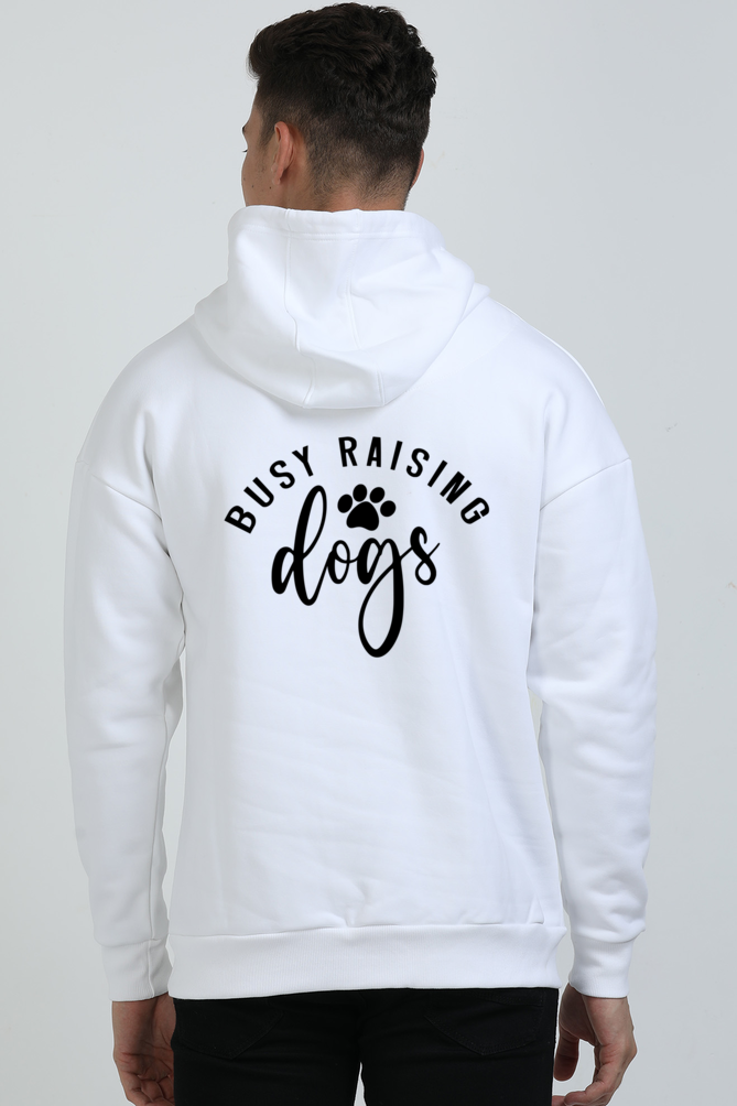 Busy Dog (Unisex Oversized Hooded Sweatshirt)