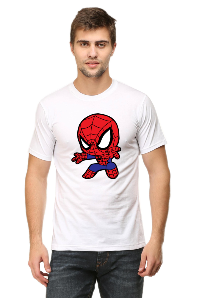 Spider-Man (Male Round Neck Half Sleeve Classic)