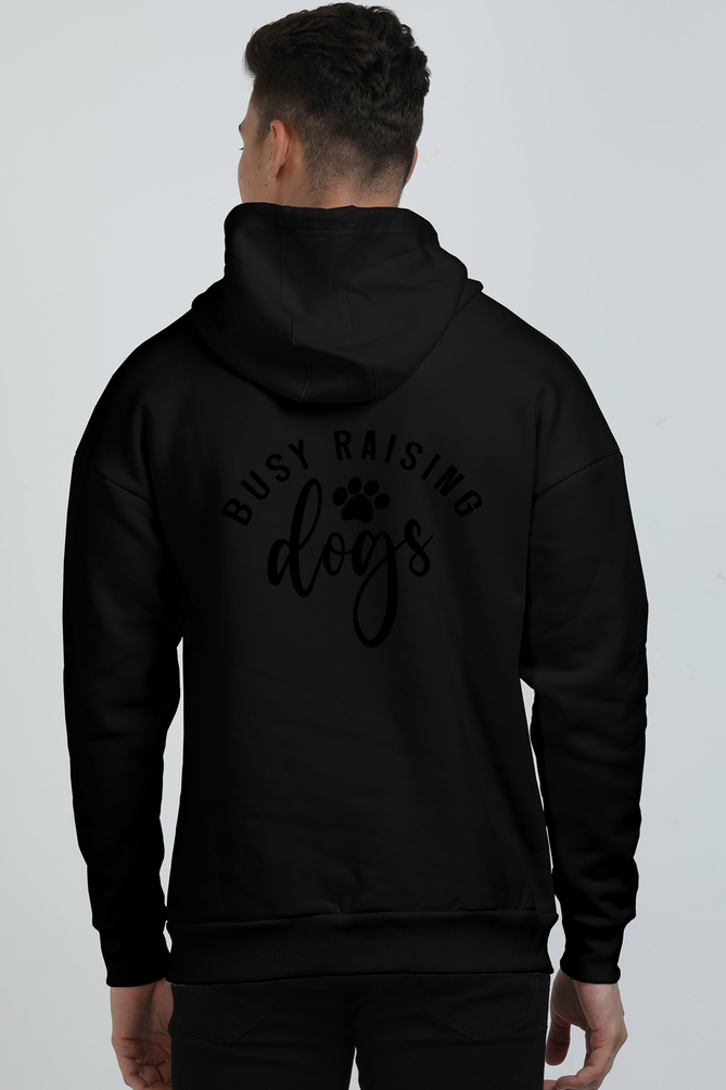 Busy Dog (Unisex Oversized Hooded Sweatshirt)