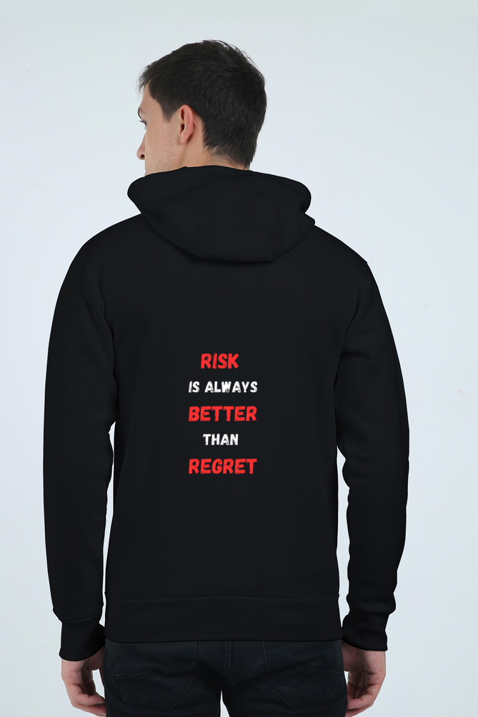 Risk is better (Unisex Fleece Heavyweight Zip Hoodie)