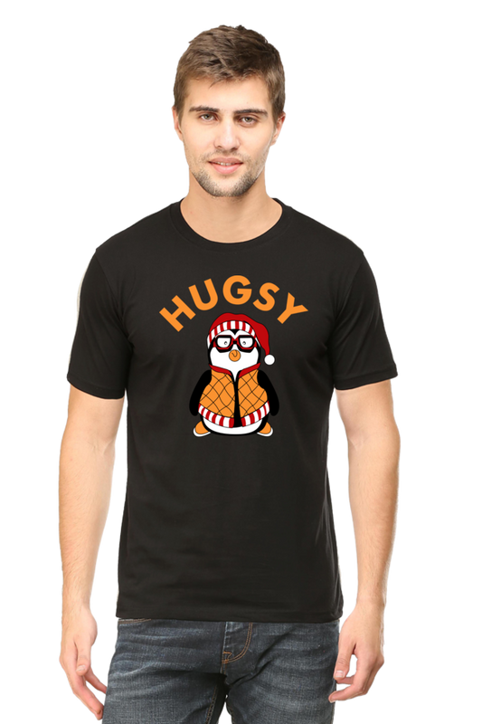 Hugsy (Male Round Neck Half Sleeve Classic)