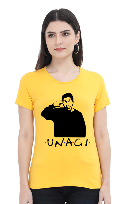 Unagi (Female Round Neck Half Sleeve Classic)