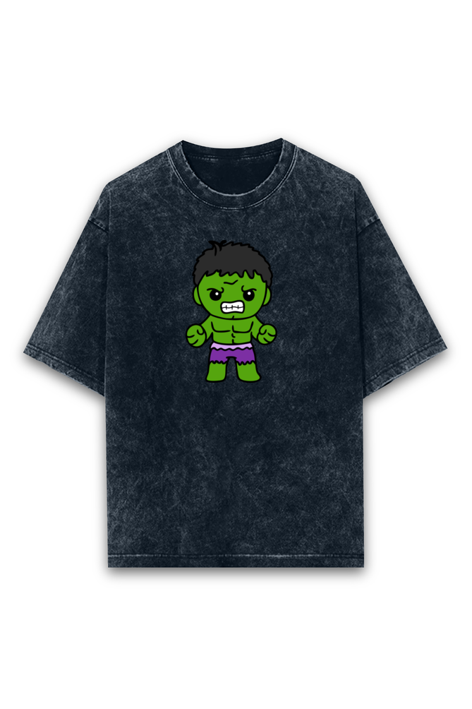 Hulk (Unisex Acid Wash Oversized Classic T-shirt)