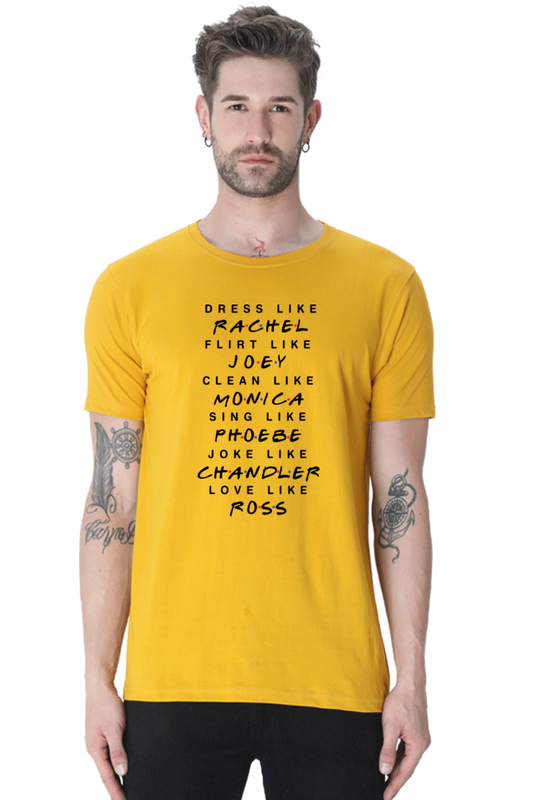 Be like (Male Round Neck Half Sleeve Classic)