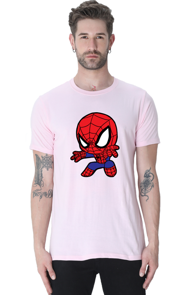 Spider-Man (Male Round Neck Half Sleeve Classic)