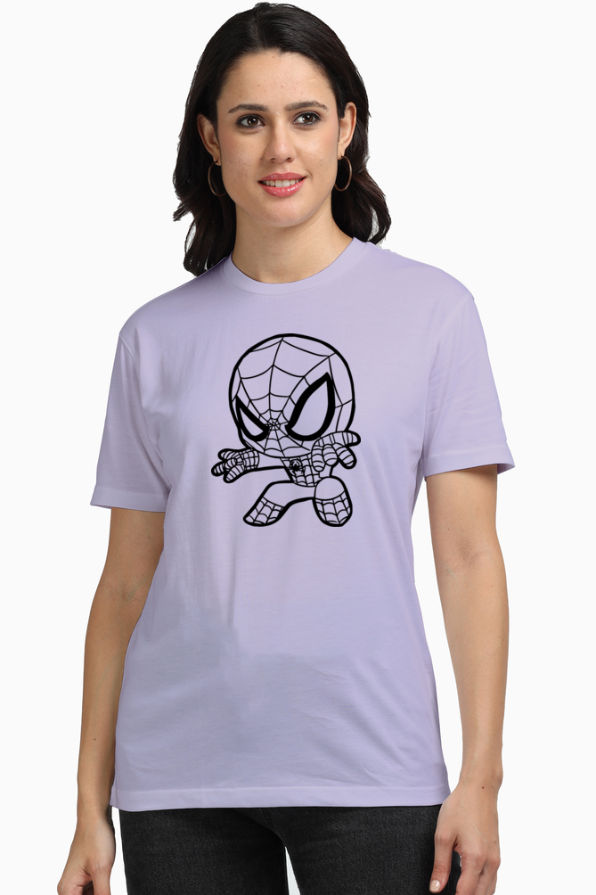 Spider-man Outline (Unisex Supima T-Shirts)