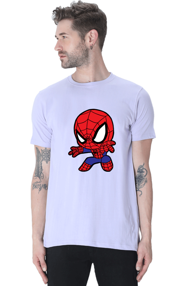 Spider-Man (Male Round Neck Half Sleeve Classic)