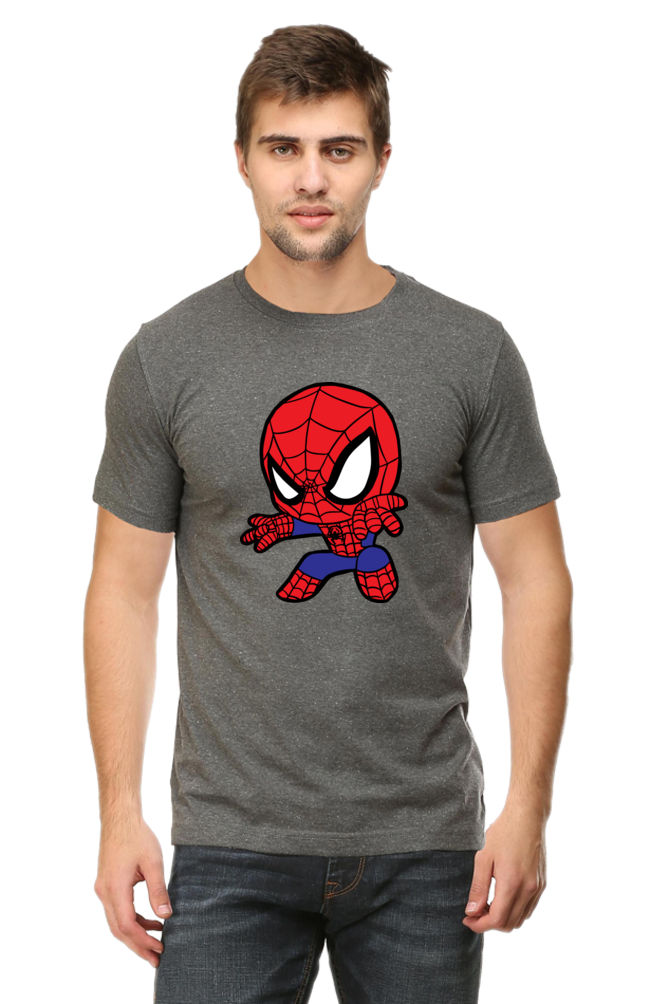 Spider-Man (Male Round Neck Half Sleeve Classic)