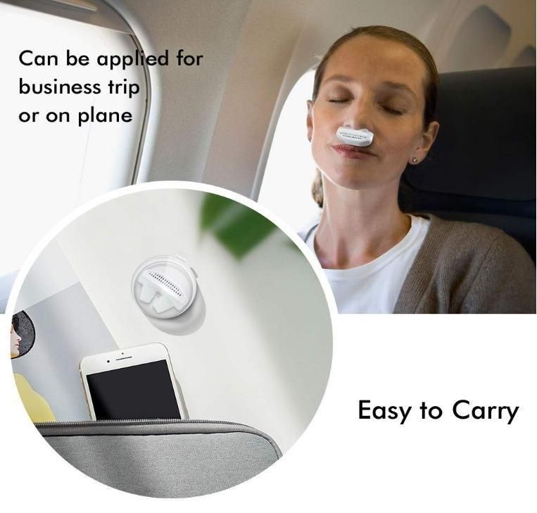 Anti-Snoring Device with Air Purifying Filter