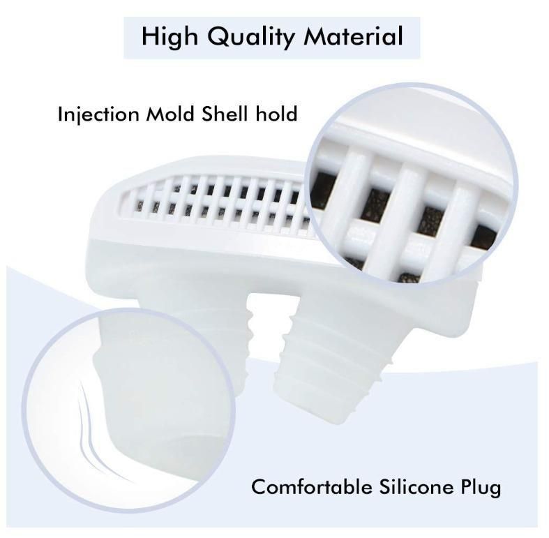 Anti-Snoring Device with Air Purifying Filter