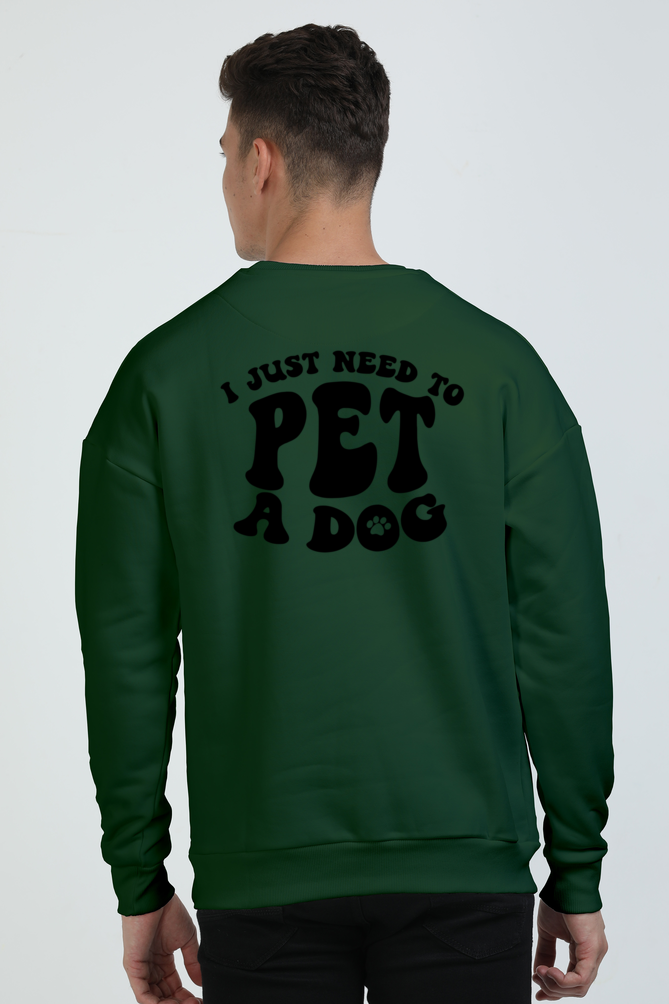 Dog (Unisex Heavyweight Oversized Sweatshirt)